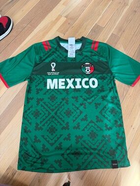 FIFA Mexico Kids' Green Soccer Jersey - Official World Cup Style